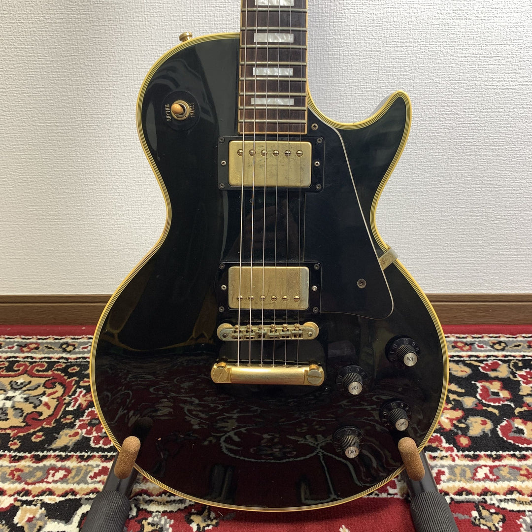 1988 Greco EGC68-60 Les Paul Custom Type Black Mint Collection MIJ w/ Hard Case