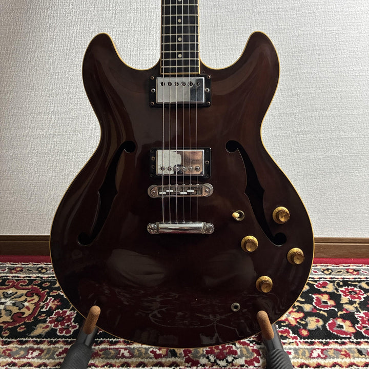 1977-78 Yamaha SA1000 Super Axe Brown Semi-Hollow DiMarzio MIJ Nippon Gakki