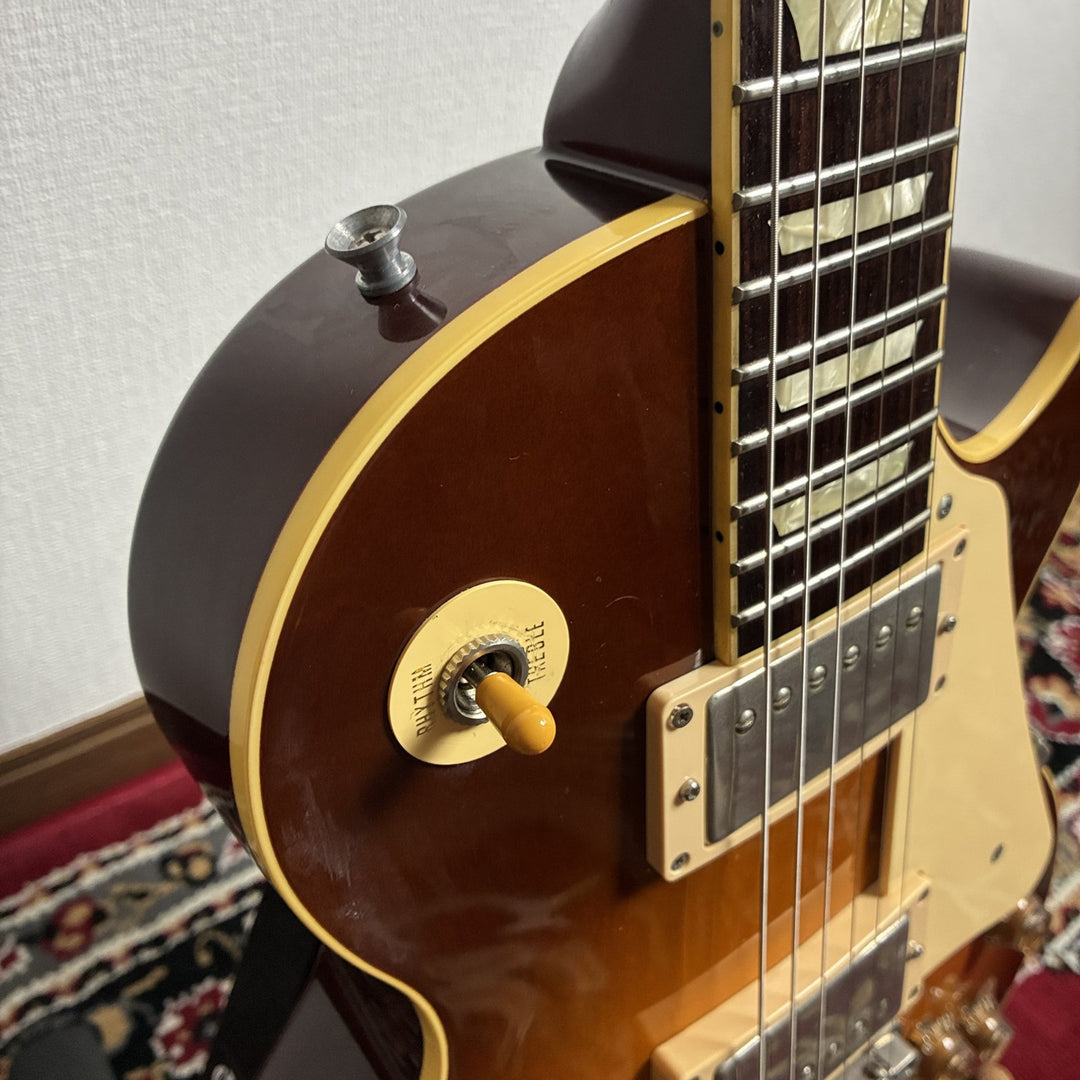 1999 Epiphone Japan Les Paul Standard Sunburst MIJ Fujigen Gibson Headstock