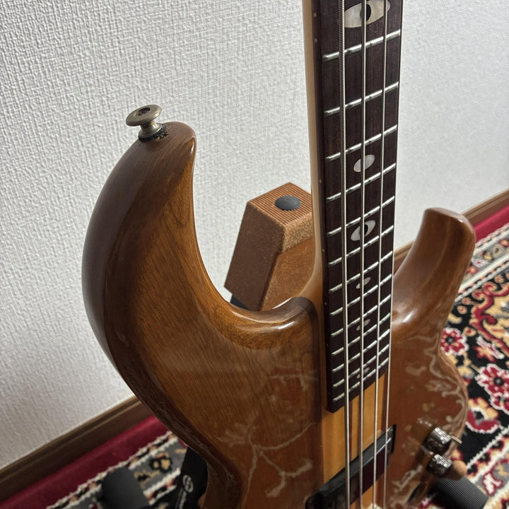 1980 Aria Pro II RSB-600 Rev-Sound Bass Neck-Thru Natural MIJ Matsumoku Japan