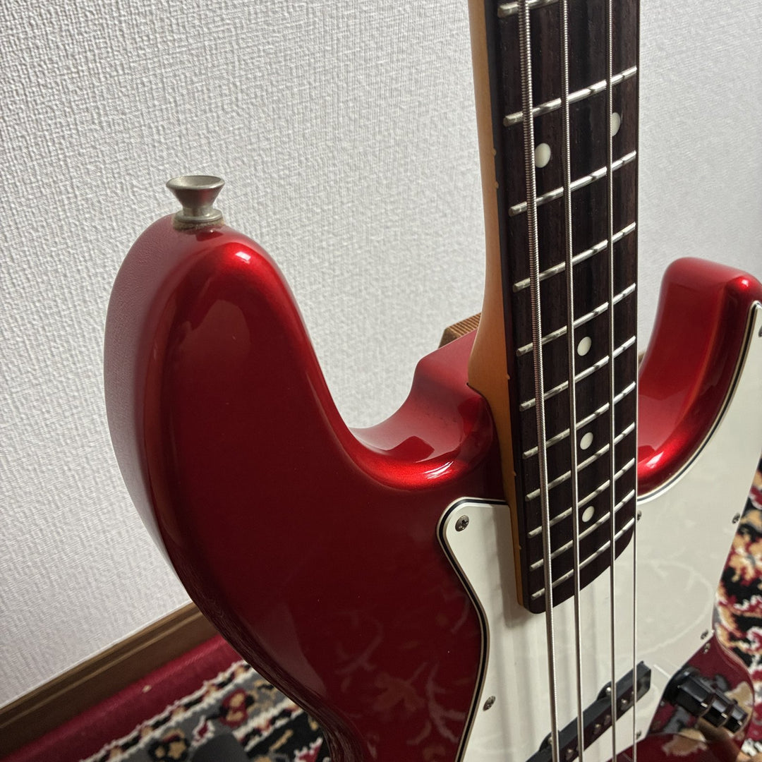 2012 CoolZ ZJB-M1R Medium Scale Jazz Bass Candy Apple Red MIJ Fujigen CFS