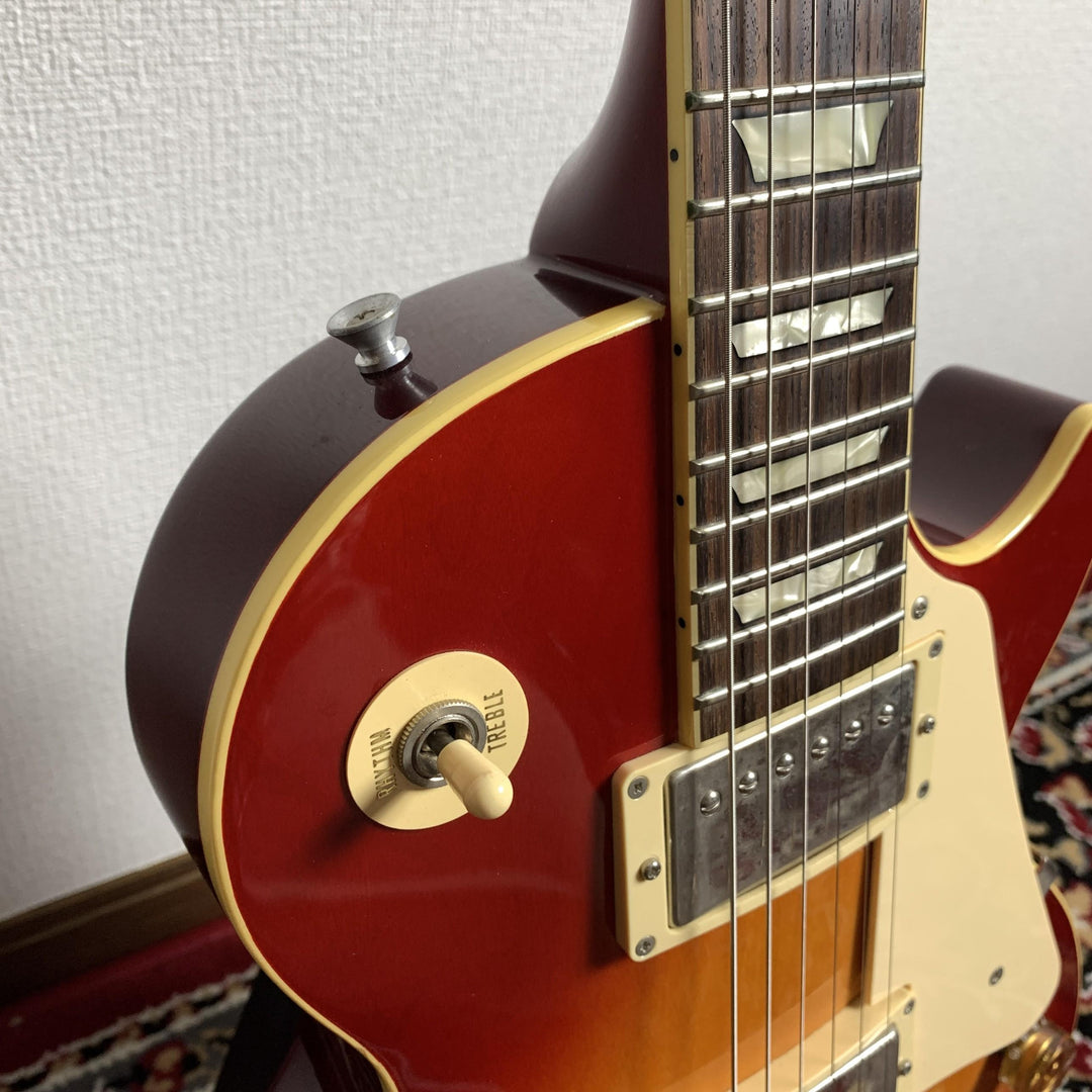 1999 Epiphone Japan LPS-80 Les Paul Standard Cherry Sunburst MIJ Fujigen w/HSC