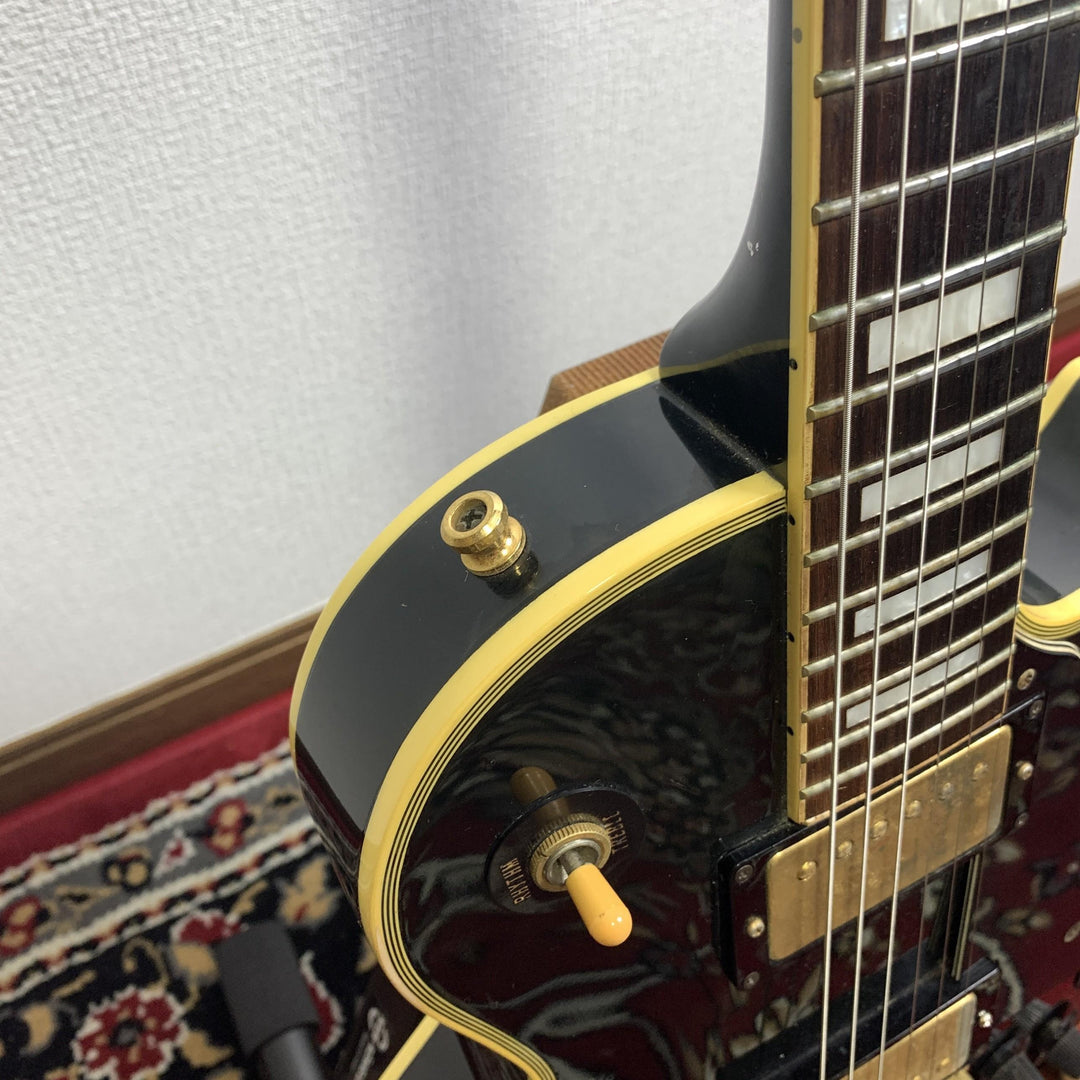 1988 Greco EGC68-60 Les Paul Custom Type Black Mint Collection MIJ w/ Hard Case