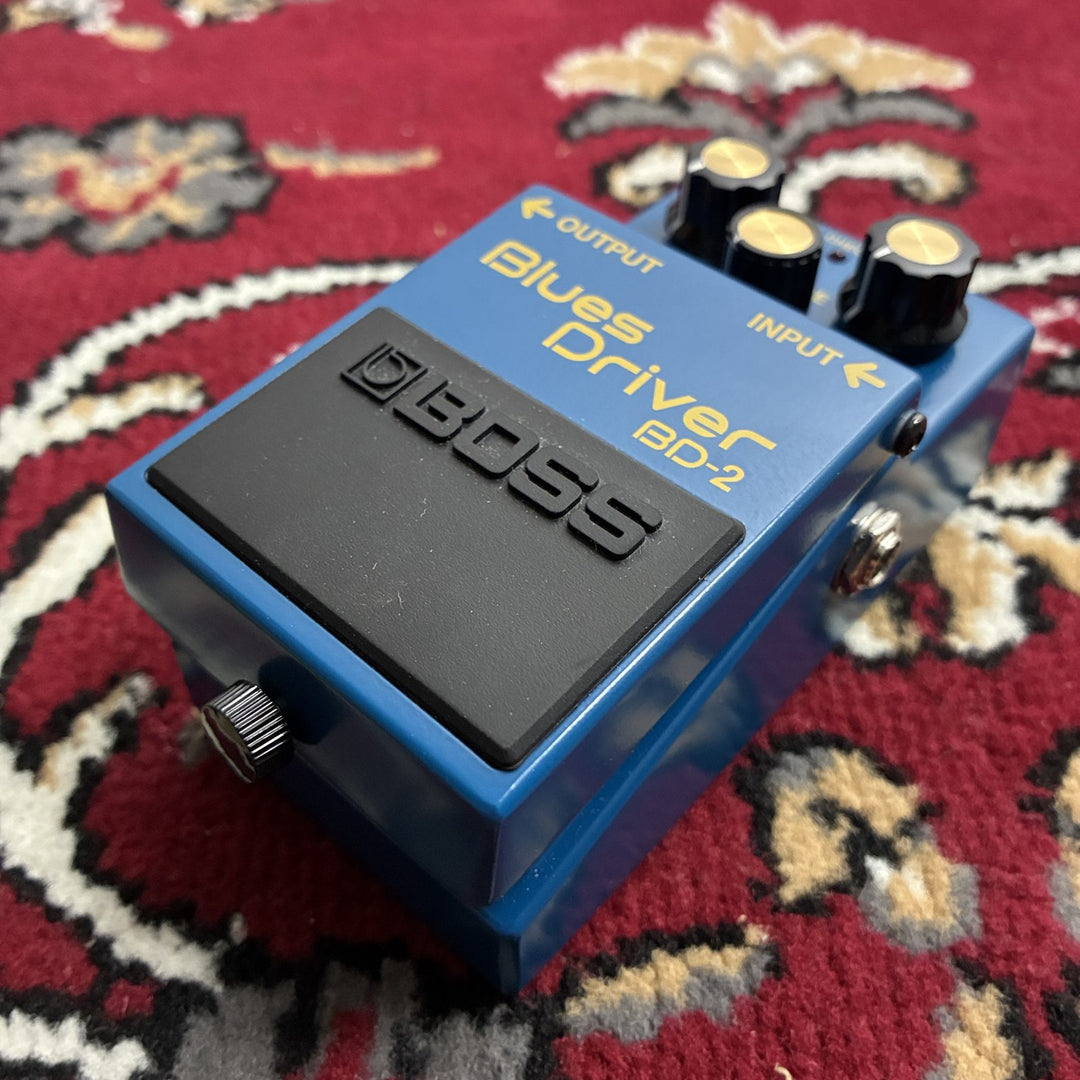 BOSS BD-2 Blues Driver Overdrive Guitar Effects Pedal w/ Original Box Excellent
