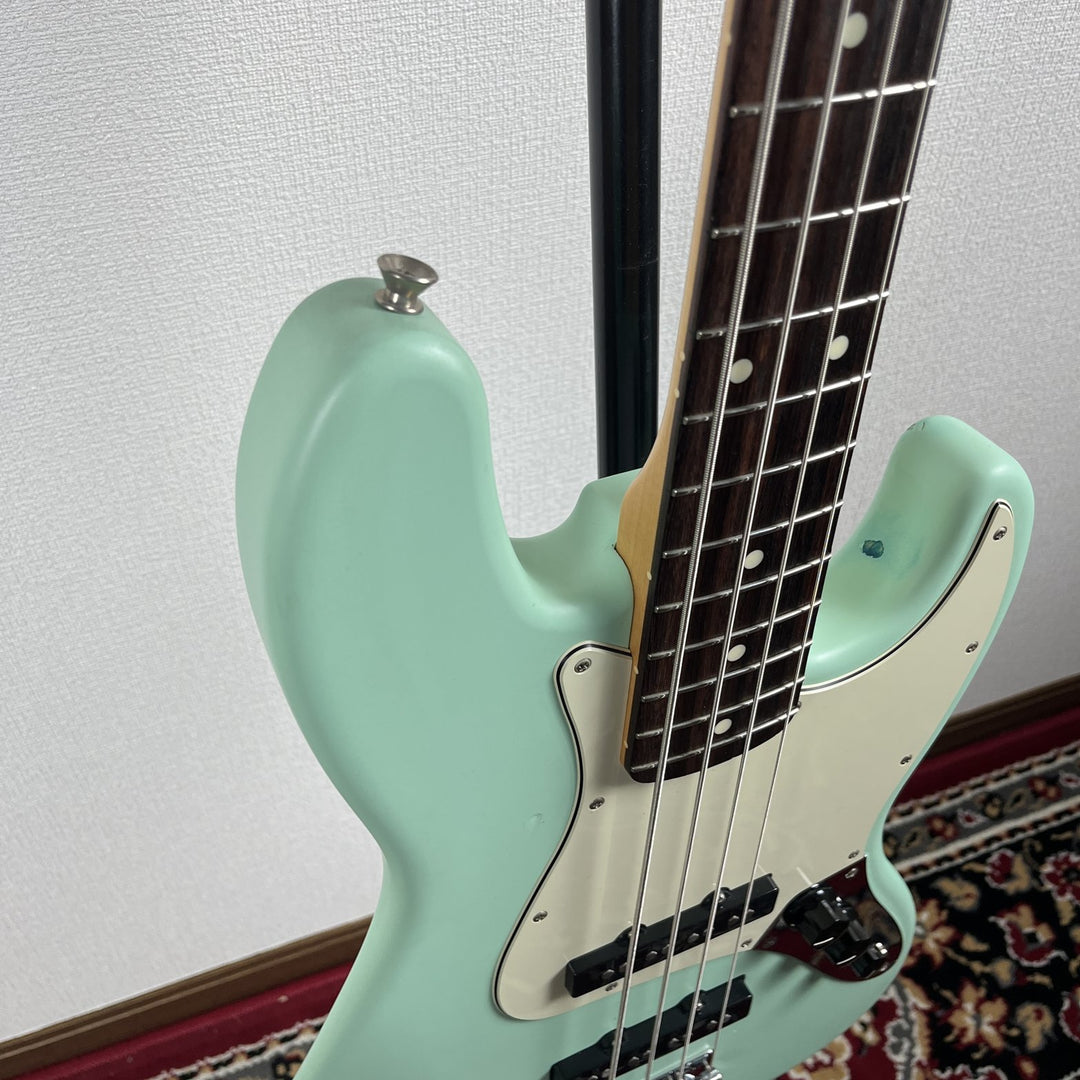 2022 Fender Made in Japan Junior Collection Jazz Bass Short Scale Surf Green MIJ