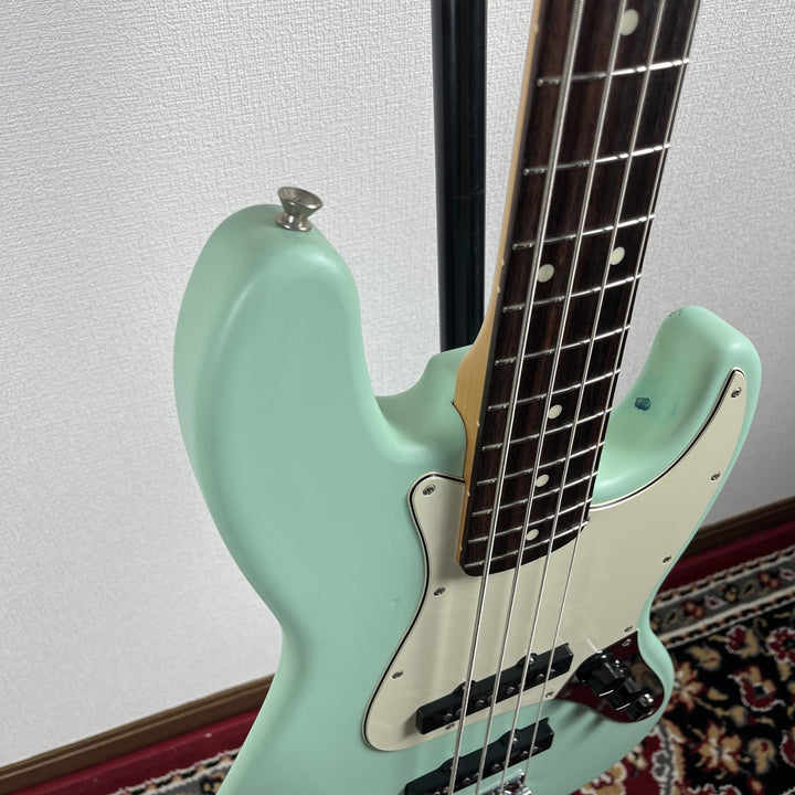 2022 Fender Made in Japan Junior Collection Jazz Bass Short Scale Surf Green MIJ