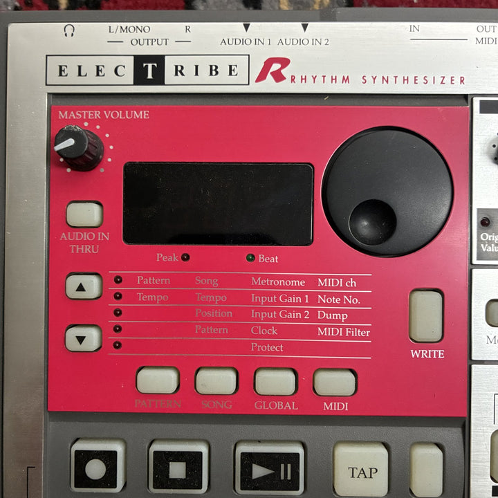 Korg Electribe R ER-1 Rhythm Synthesizer Drum Machine Original Non-mkII w/ PSU