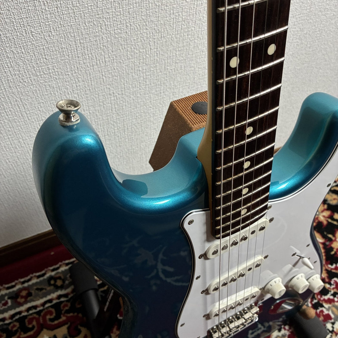 2014 CoolZ ZST-1R Stratocaster Teal Blue Metallic MIJ Fujigen CFS w/Soft Case