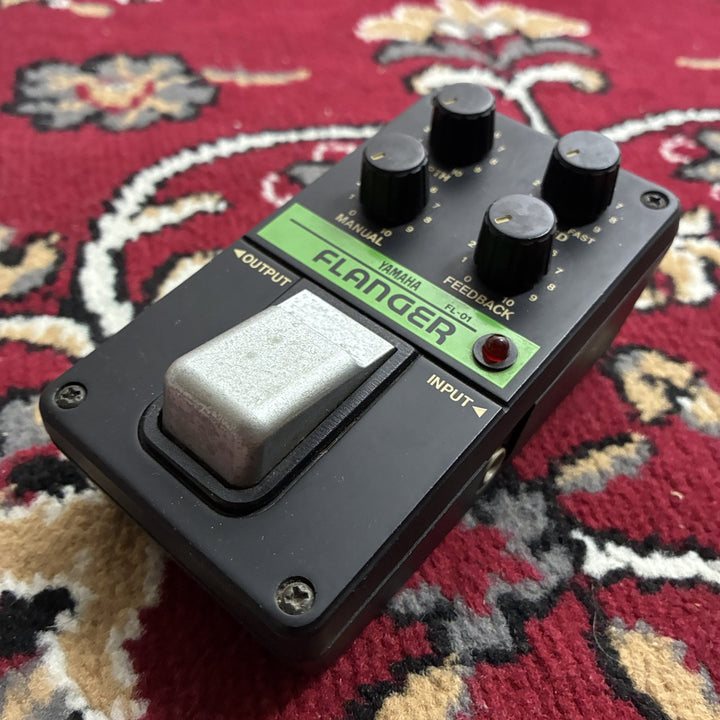 1980s Yamaha FL-01 Flanger PSE Series Analog BBD Vintage Effect Pedal MIJ Japan