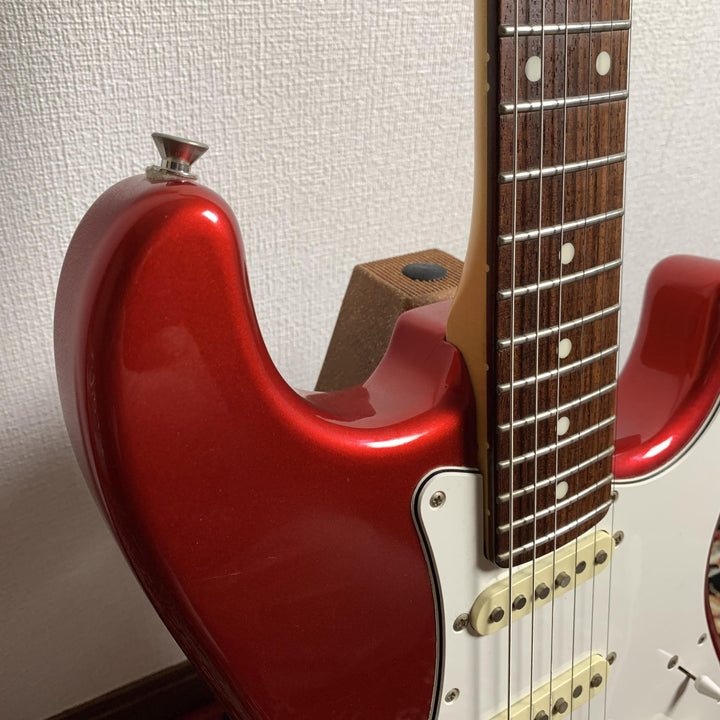 2009 CoolZ ZST-M1R Candy Apple Red Medium Scale S-Style Fujigen Japan w/ Gig Bag