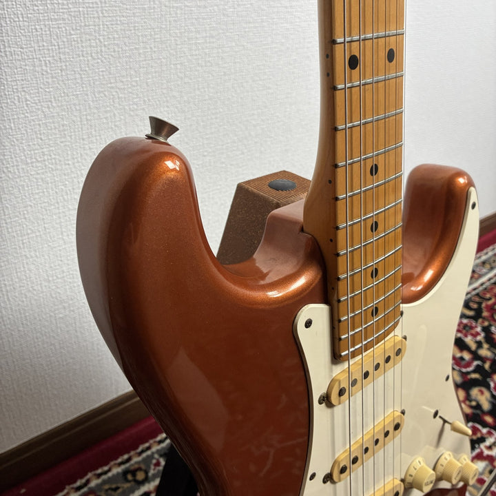 1989-1990 Fender Japan ST-500VM Stratocaster Copper Metallic 22-Fret MIJ Fujigen