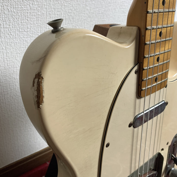 Greco TE-350 Ivory White Electric Guitar 1970s MIJ TL-Style As-Is