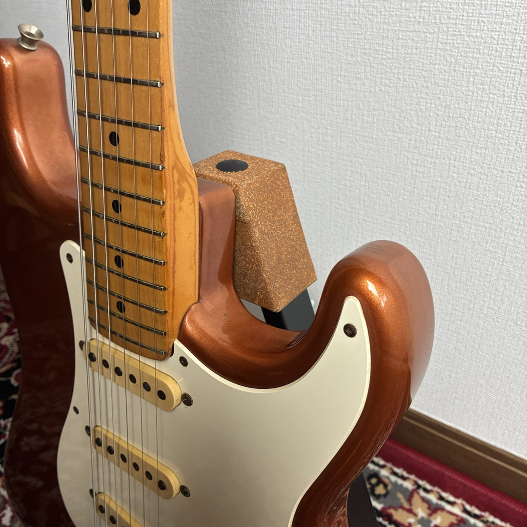 1989-1990 Fender Japan ST-500VM Stratocaster Copper Metallic 22-Fret MIJ Fujigen