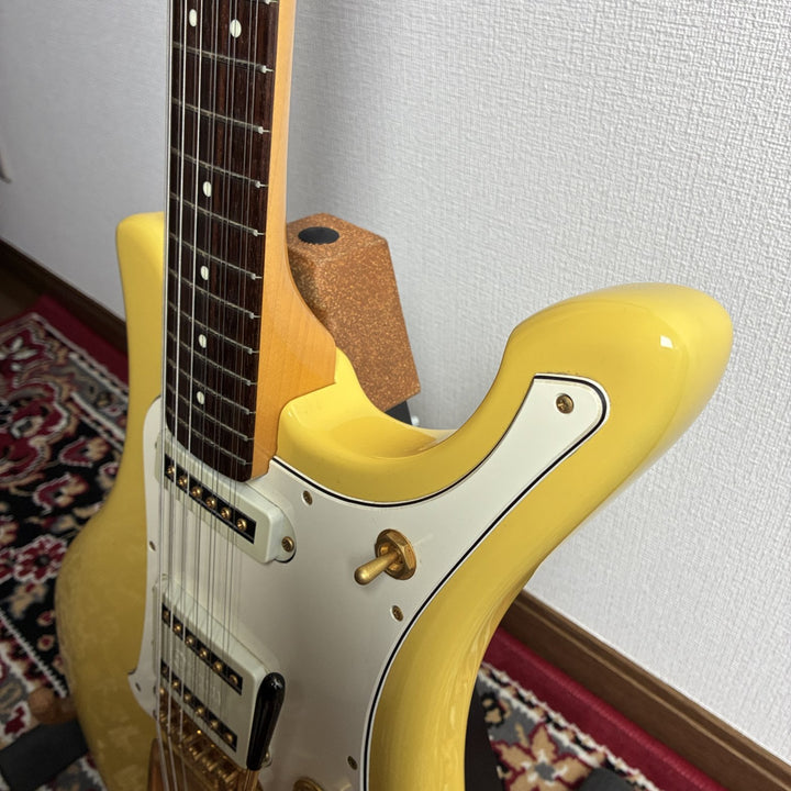 1995-96 Yamaha SG-12AS Flying Samurai 12-String Vintage Yellow MIJ w/OHSC Japan