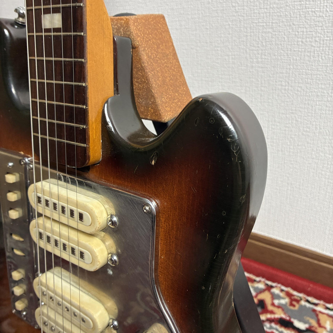 1960s Guyatone LG-140T 4 Pickup Electric Guitar Sunburst Vintage MIJ Japan