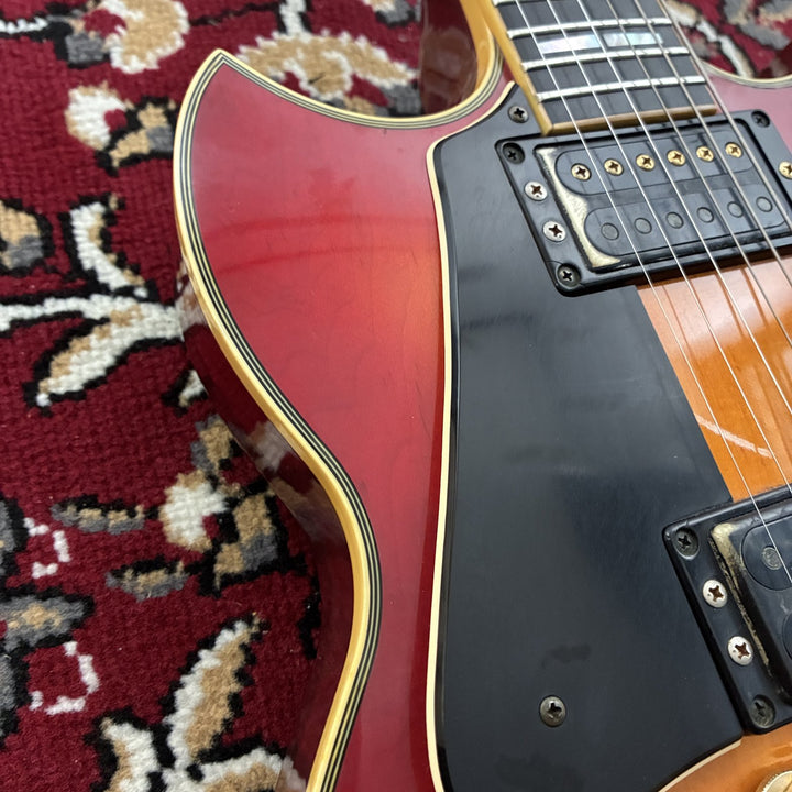 1977-1981 Yamaha SG-1000 Lefty Left-Handed Cherry Sunburst MIJ Vintage w/ Case