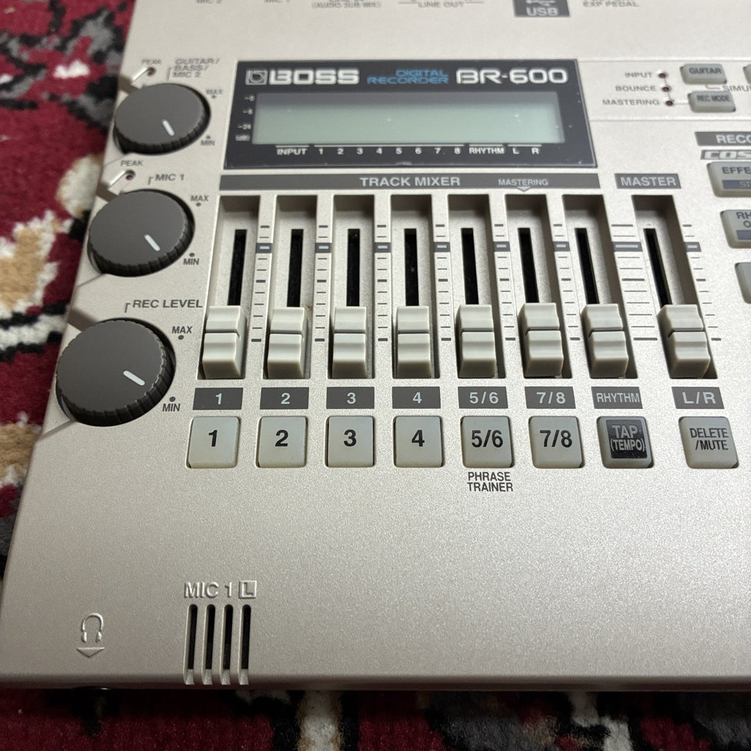 BOSS BR-600 Digital Recorder 8-Track Portable MTR COSM w/ Original Box &amp; Case