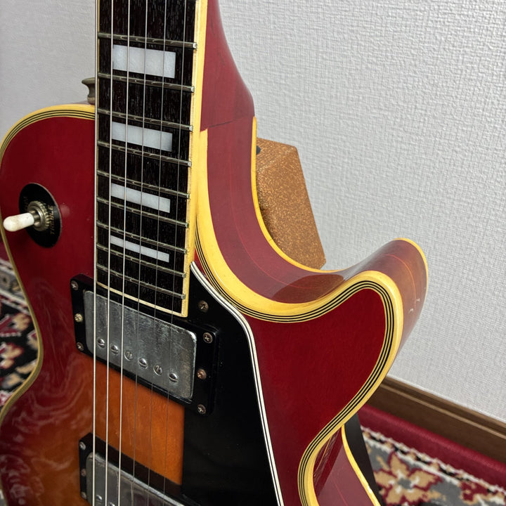 1970s Aria Pro II LC-500 Les Paul Custom Cherry Sunburst MIJ Matsumoku Japan
