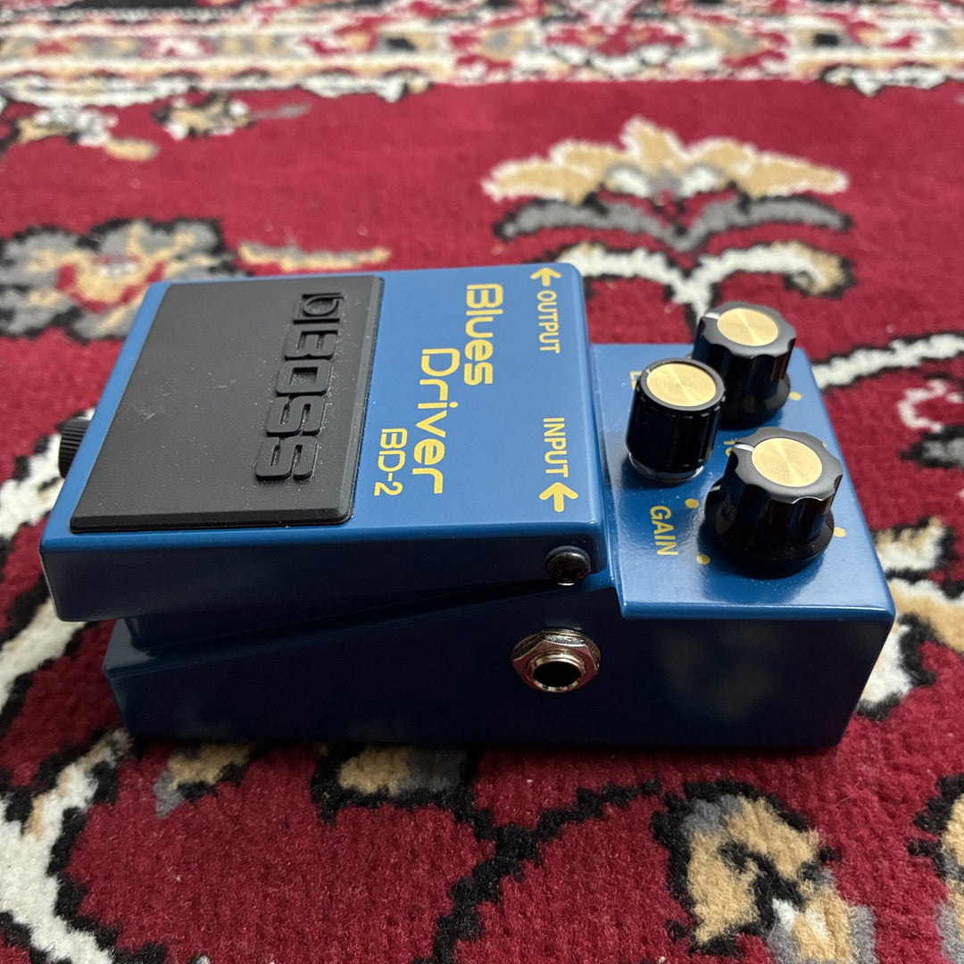 BOSS BD-2 Blues Driver Overdrive Guitar Effects Pedal w/ Original Box Excellent