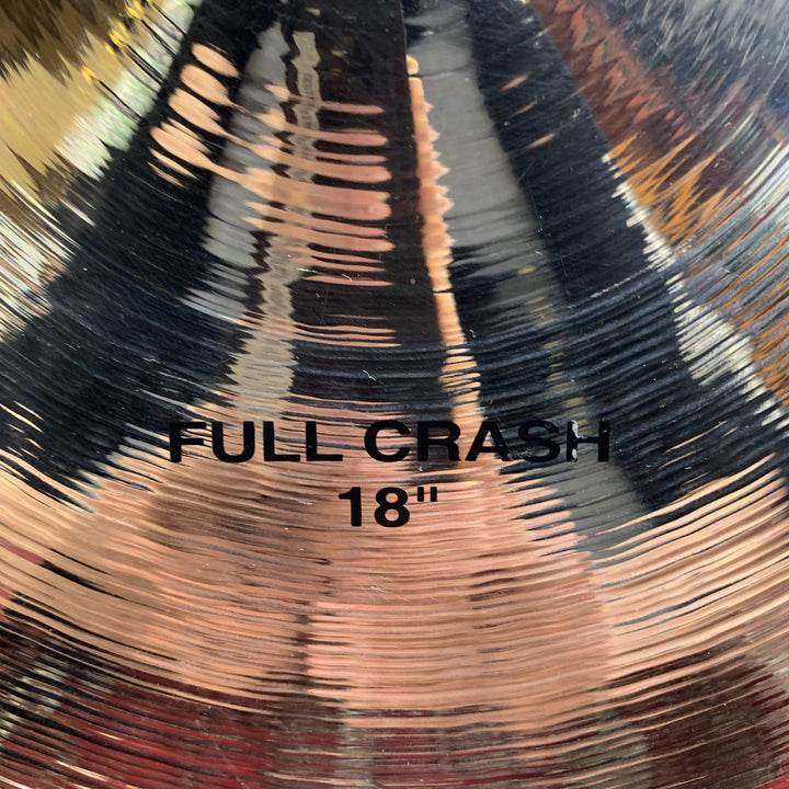 Paiste Twenty Custom Collection 18" Full Crash Cymbal 1,600g 2014 Swiss As-Is