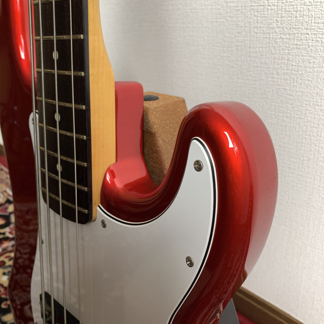 2011 CoolZ ZPB-1R P-Bass Style Candy Apple Red MIJ Fujigen CFS w/ Gig Bag