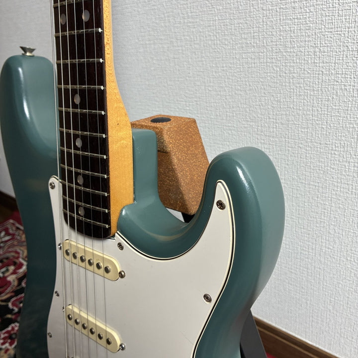 1985 Fernandes FST Stratocaster Type MIJ Japan Teal Refinished w/ Soft Case