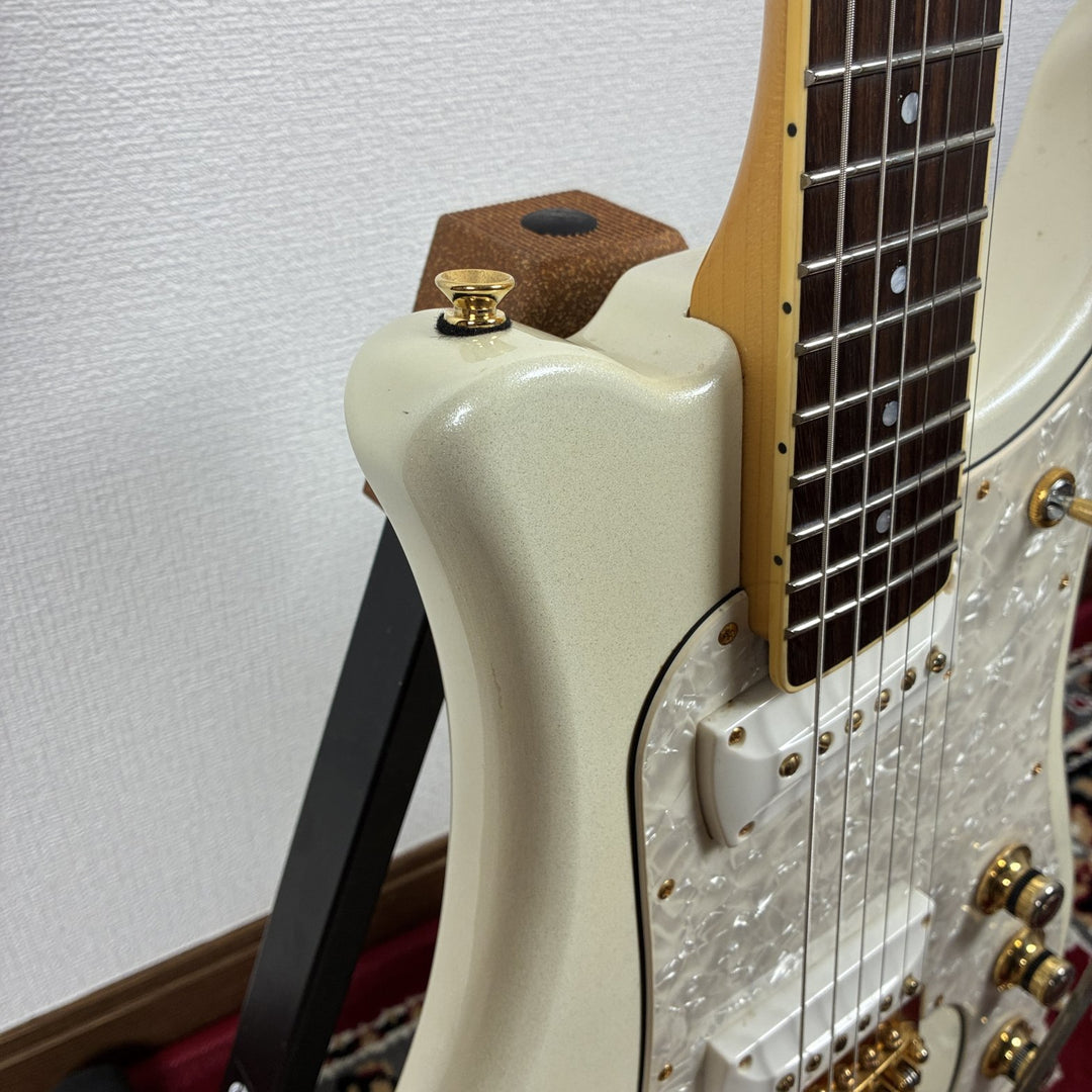 2000s Yamaha SGV1200 Flying Samurai Offset Pearl Snow White Gold HW w/ OHSC