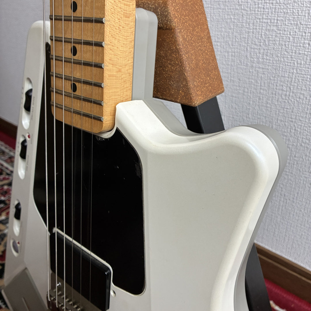 1980s Casio EG-5 Eleking White Guitar Built-in Cassette Deck Amp Speaker MIJ