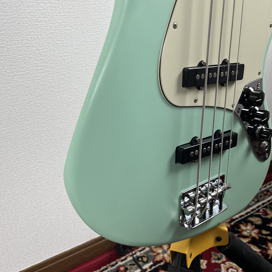 2022 Fender Made in Japan Junior Collection Jazz Bass Short Scale Surf Green MIJ