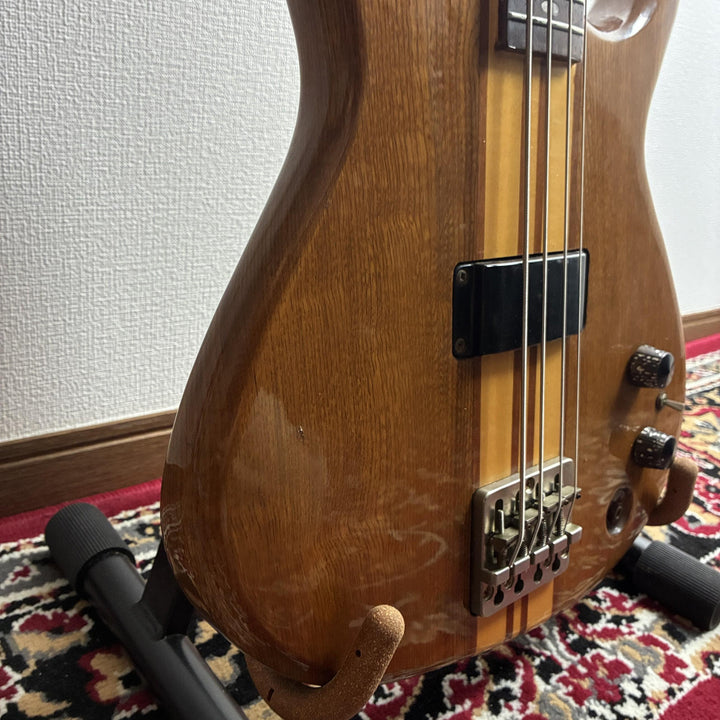 1980 Aria Pro II RSB-600 Rev-Sound Bass Neck-Thru Natural MIJ Matsumoku Japan