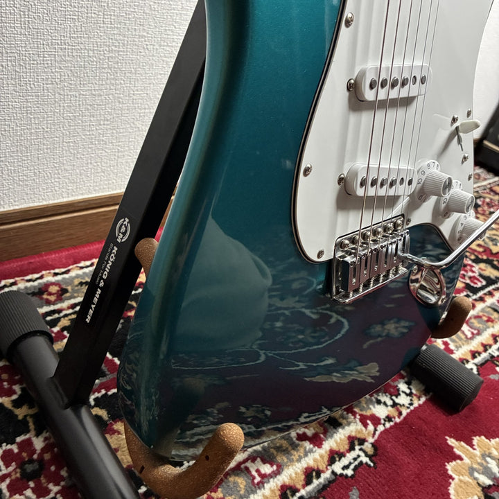 2007 CoolZ ZST-1 Stratocaster Fujigen CFS Teal Metallic MIJ Upgraded Wiring