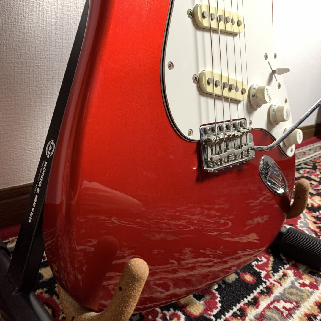 2009 CoolZ ZST-M1R Candy Apple Red Medium Scale S-Style Fujigen Japan w/ Gig Bag