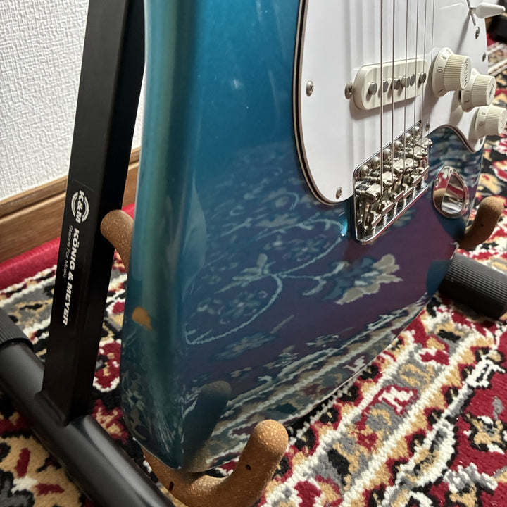 2014 CoolZ ZST-1R Stratocaster Teal Blue Metallic MIJ Fujigen CFS w/Soft Case