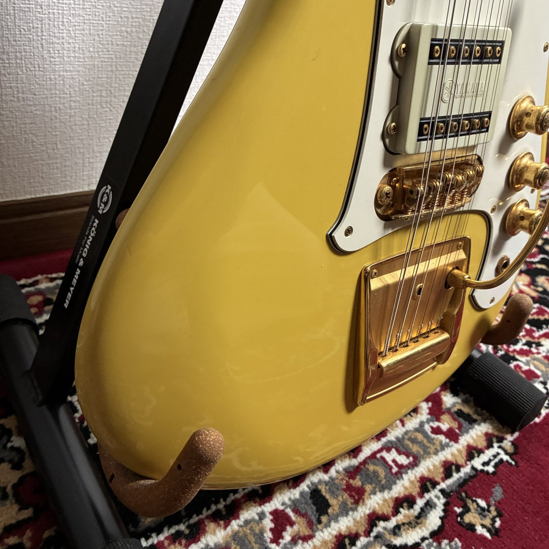 1995-96 Yamaha SG-12AS Flying Samurai 12-String Vintage Yellow MIJ w/OHSC Japan
