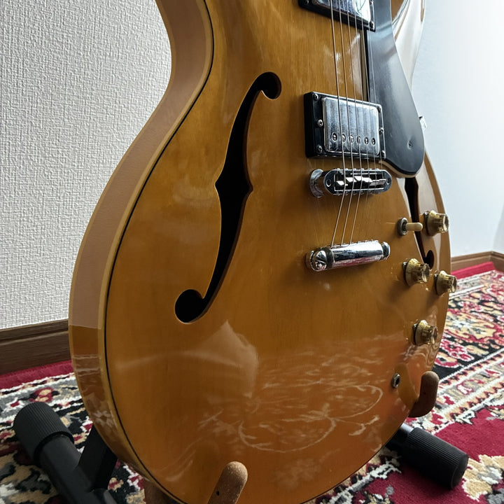 1977-1978 Yamaha SA700 Super Axe Natural Semi-Hollow ES-335 Style MIJ w/ Case