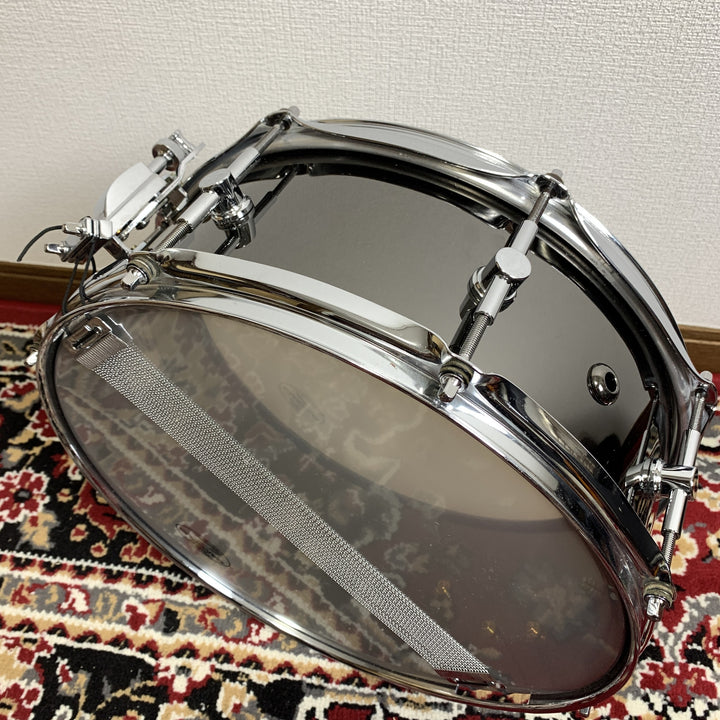 Canopus Black Nickel Brass BB-1455 14x5.5 Brass Snare Drum 2010 MIJ