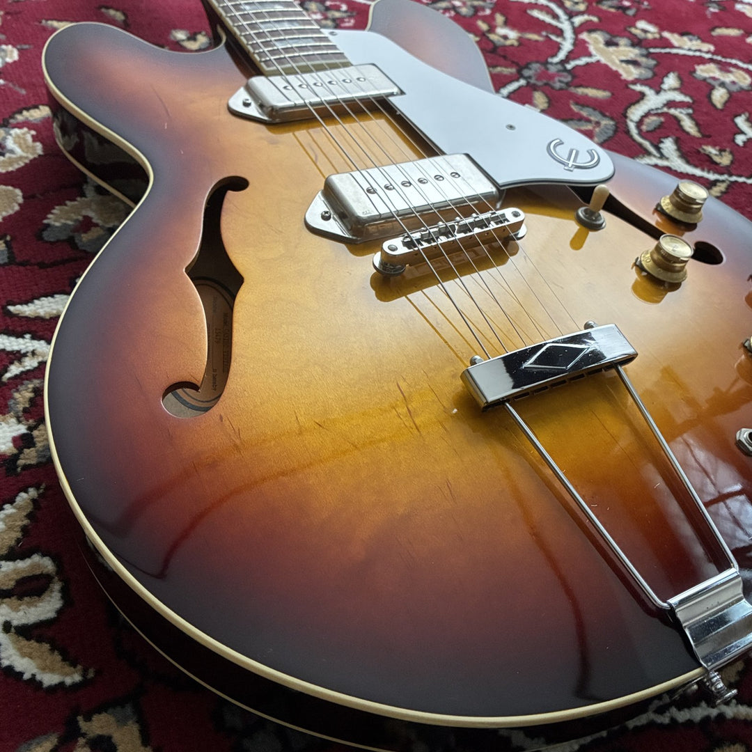 1991 Epiphone Casino Vintage Sunburst Pre-Elitist w/ OHSC, Japan Terada MIJ