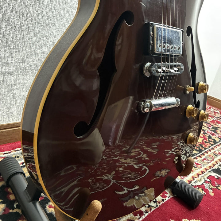 1977-78 Yamaha SA1000 Super Axe Brown Semi-Hollow DiMarzio MIJ Nippon Gakki
