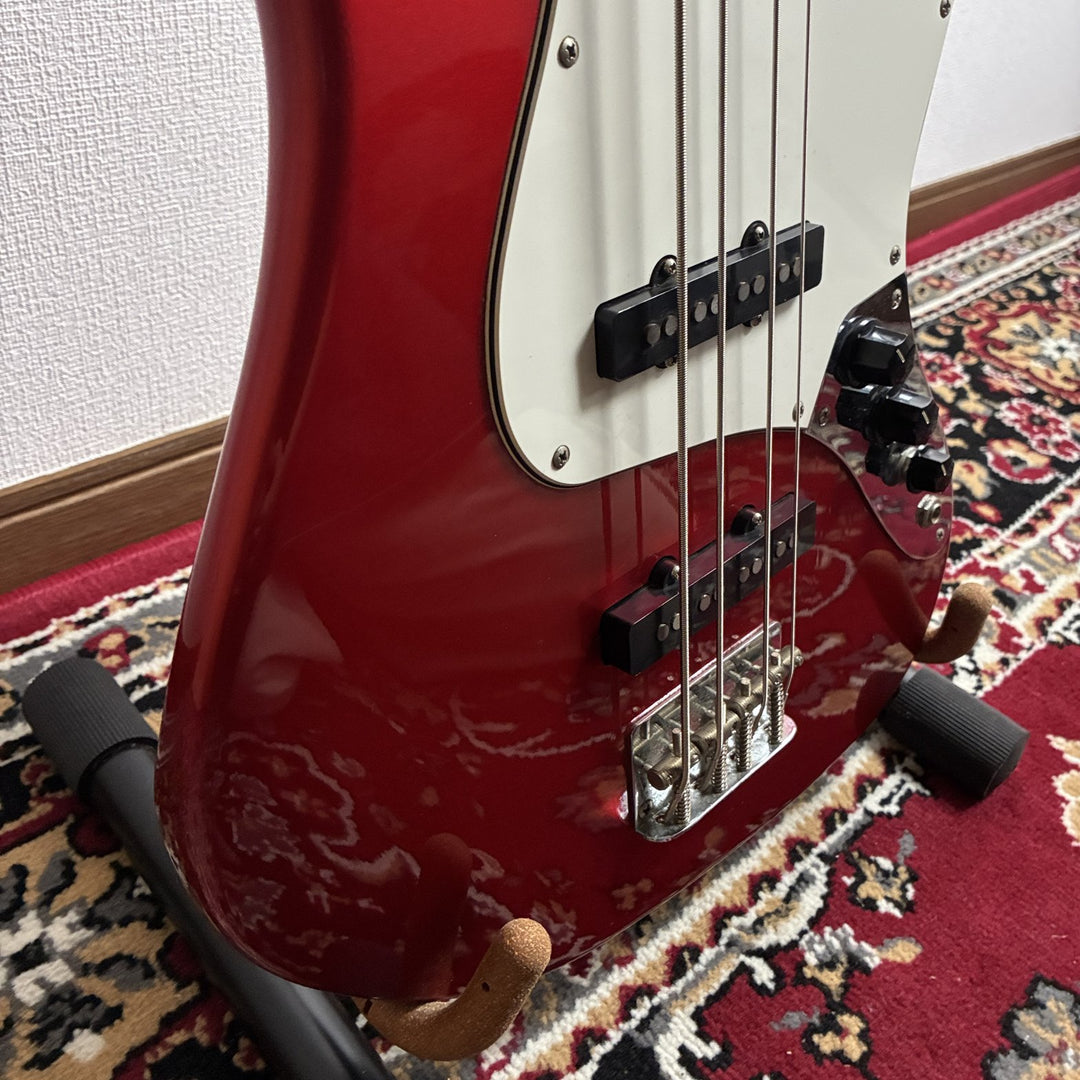 2012 CoolZ ZJB-M1R Medium Scale Jazz Bass Candy Apple Red MIJ Fujigen CFS