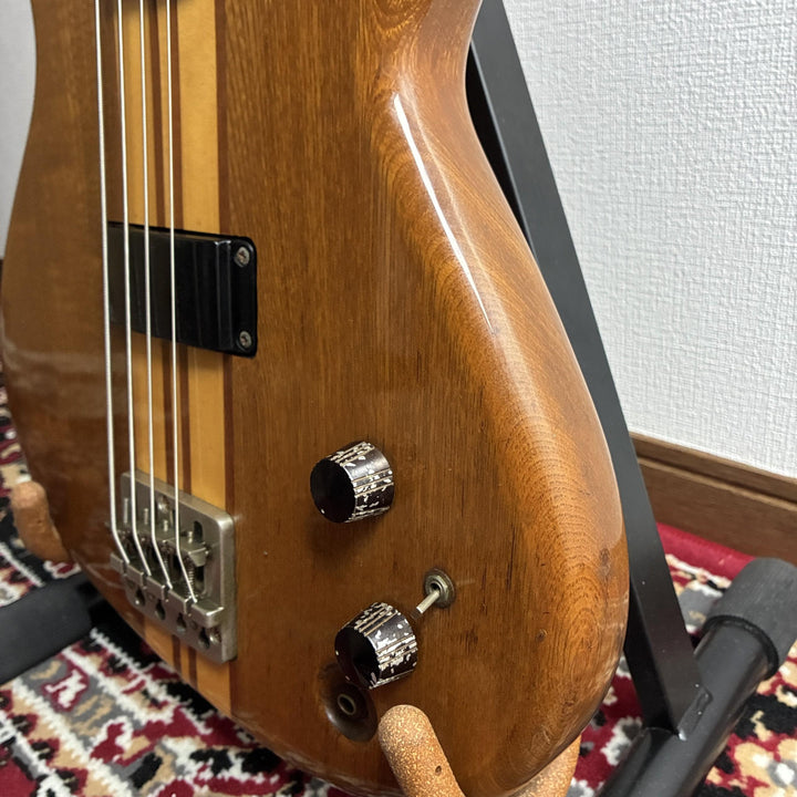 1980 Aria Pro II RSB-600 Rev-Sound Bass Neck-Thru Natural MIJ Matsumoku Japan
