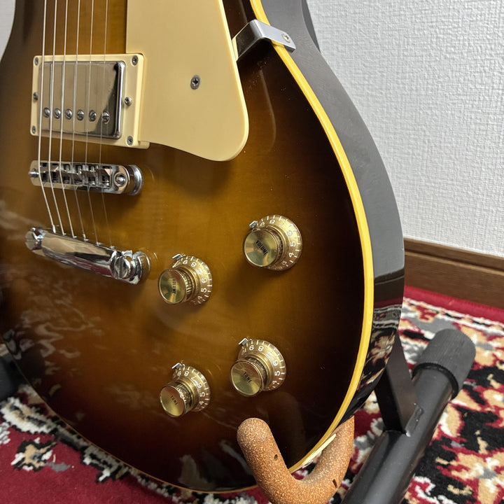1977 Greco EG Les Paul Standard Type Semi-Hollow Sunburst MIJ Lawsuit Era w/ HC