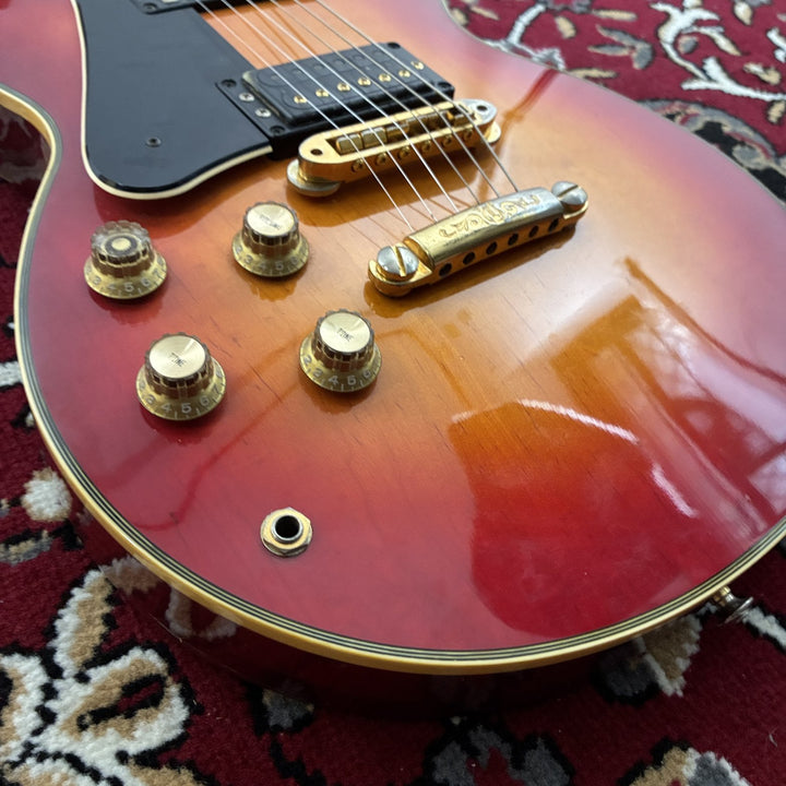 1977-1981 Yamaha SG-1000 Lefty Left-Handed Cherry Sunburst MIJ Vintage w/ Case