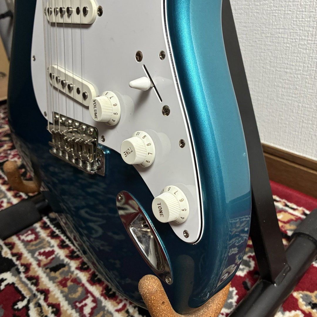 2014 CoolZ ZST-1R Stratocaster Teal Blue Metallic MIJ Fujigen CFS w/Soft Case