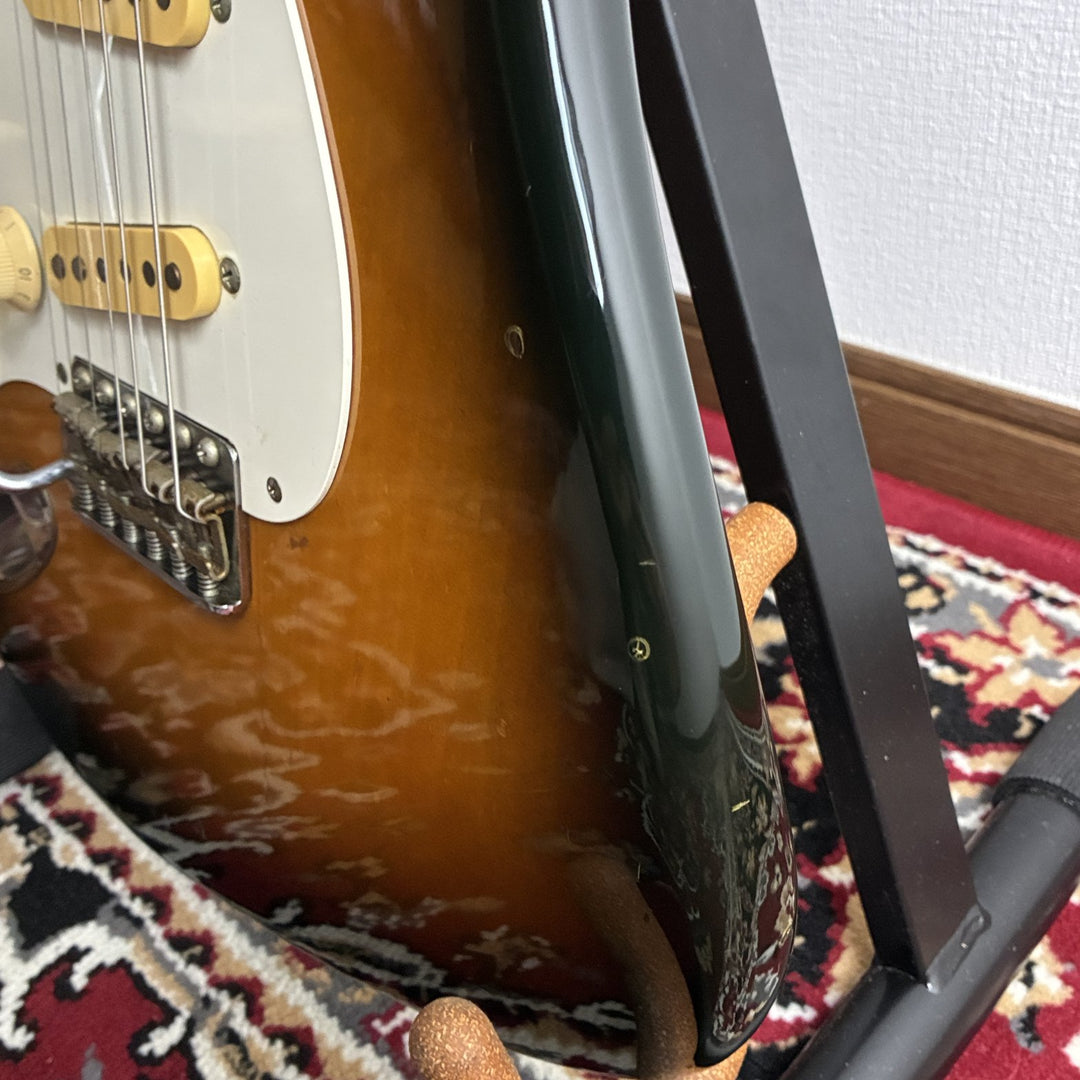 1991 Fender Japan ST-57L Lefty Left-Handed Stratocaster Sunburst MIJ Fujigen