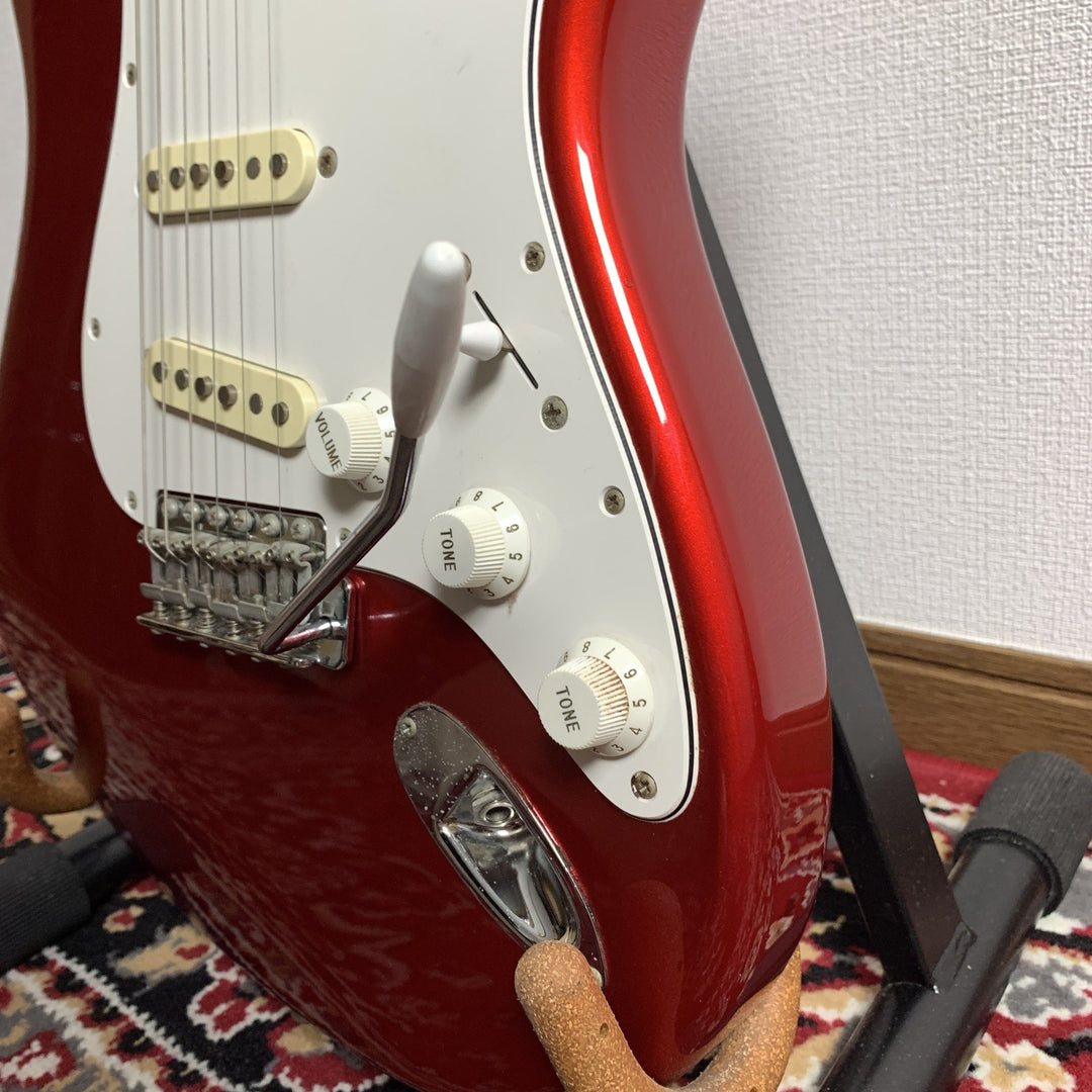 2009 CoolZ ZST-M1R Candy Apple Red Medium Scale S-Style Fujigen Japan w/ Gig Bag