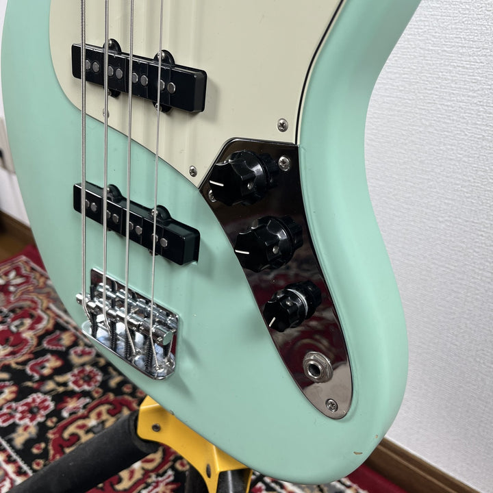 2022 Fender Made in Japan Junior Collection Jazz Bass Short Scale Surf Green MIJ