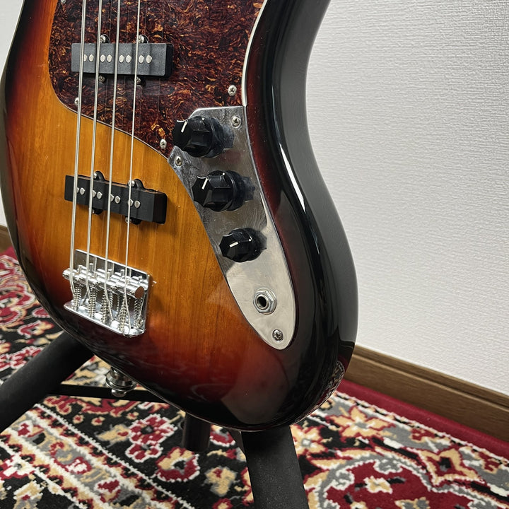 2009 K-ON! KJB-MIO Mio Akiyama Jazz Bass 3-Tone Sunburst Right-Handed w/ Case