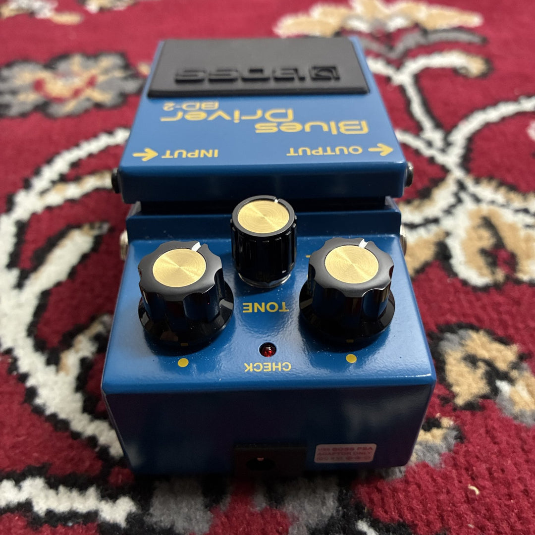 BOSS BD-2 Blues Driver Overdrive Guitar Effects Pedal w/ Original Box Excellent