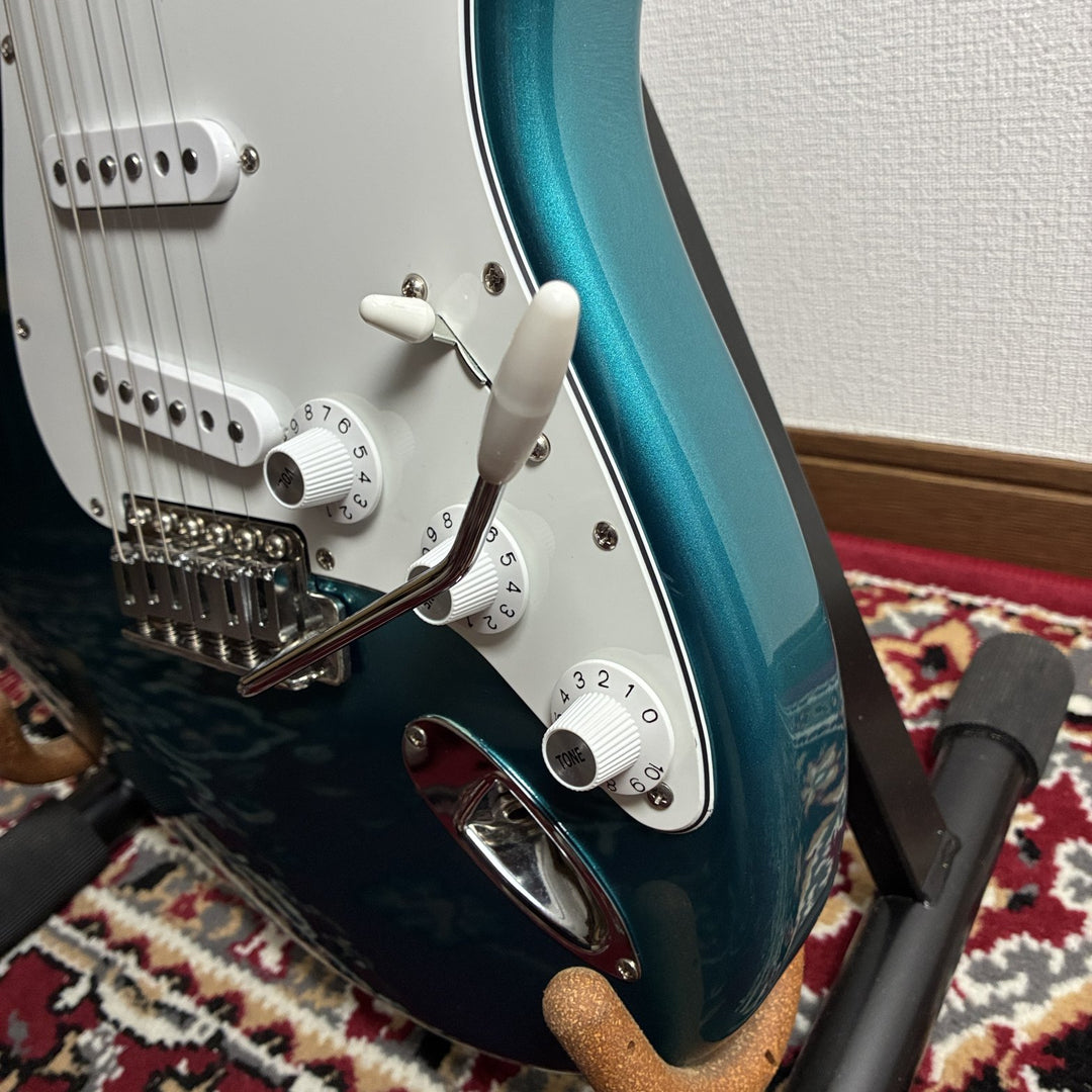 2007 CoolZ ZST-1 Stratocaster Fujigen CFS Teal Metallic MIJ Upgraded Wiring