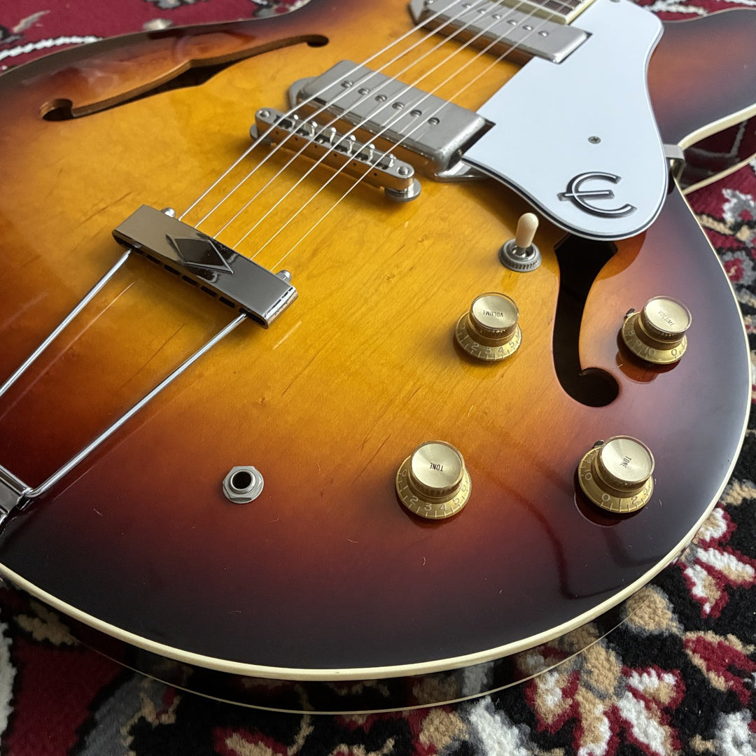 1991 Epiphone Casino Vintage Sunburst Pre-Elitist w/ OHSC, Japan Terada MIJ